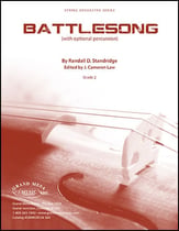 Battlesong Orchestra sheet music cover